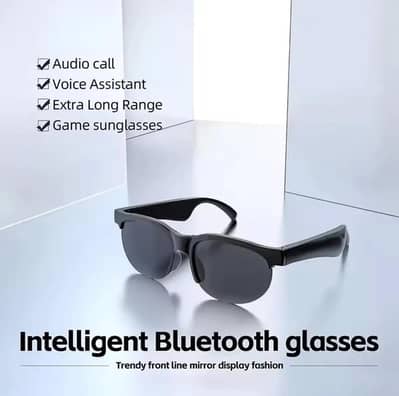 Intelligent Bluetooth Glasses Black Long Range Audio Gaming