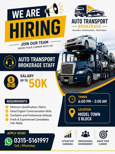 Call Center Agent (US Brokerage Campaign)