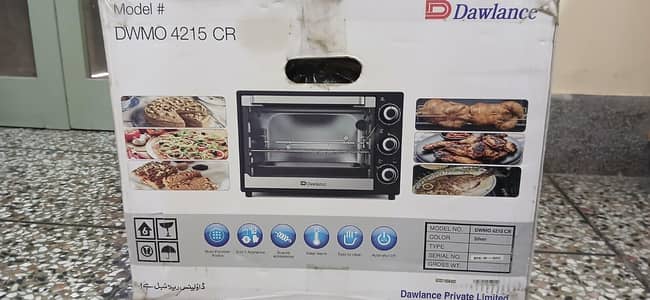 Dawlance DWMO 4215CR Mini Oven- Like New|Convection & Rotisserie