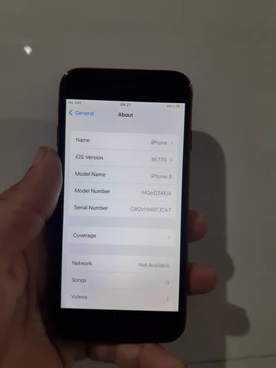 Apple iPhone 8 10 by 9 conditions