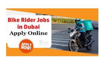 Dubai m rider Ki job