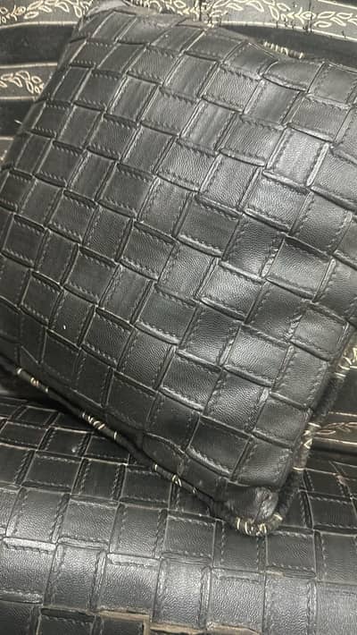 L shape sofa for sale 7by 10 condition