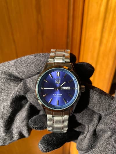 Carrera Watch with blue dial is up for sale