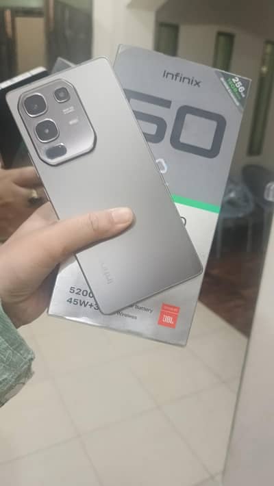 Infinix Note 50 with box charge