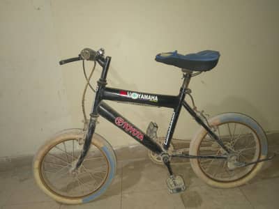 Kids bicycle in black color