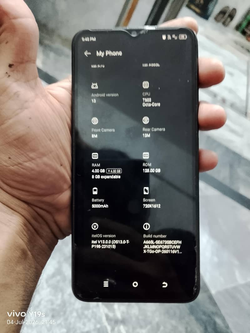 Itel A70 8