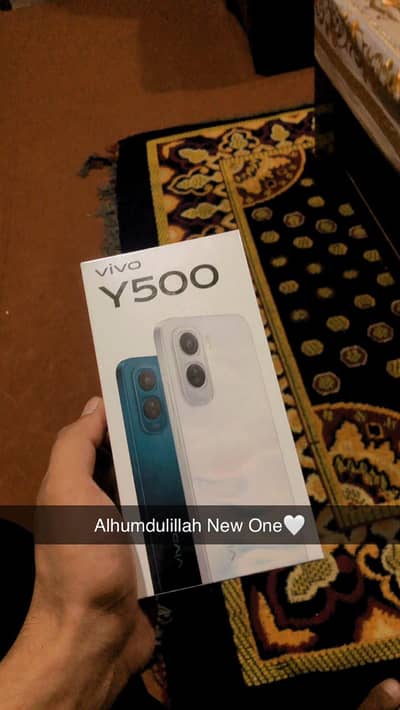 Vivo Y500 256 GB Just Box Open