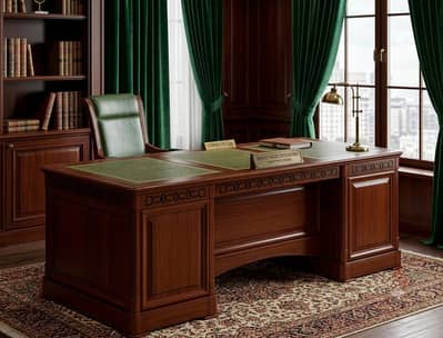 Luxury  Wooden Office CEO desk  / Executive table / Director table