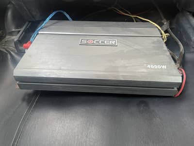 Soccer woofer amp 4000w sr15 for sale