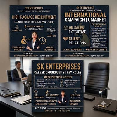 this is a high pain on side job in the sales UK industries