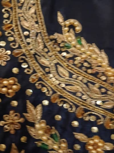 Formal embroidery frock