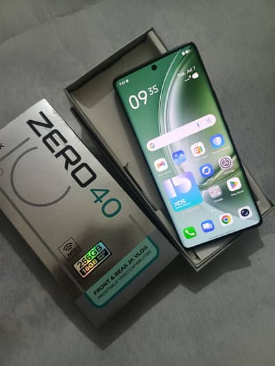 Infinix Zero 40 in 2 month wrunty