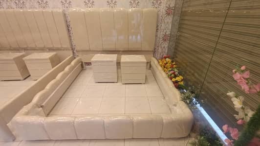 King Size Double Bed with Side Tables