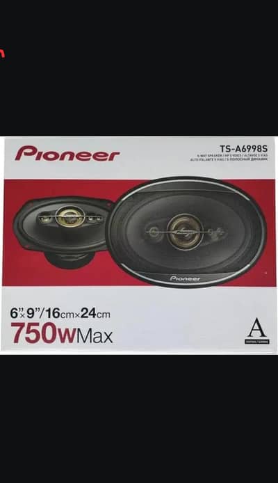 Pioneer 750W speakers pair.