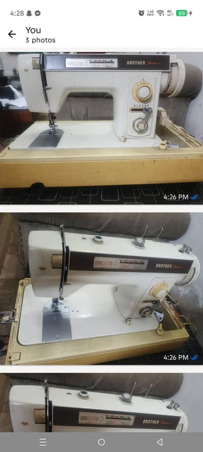 Sewing and embroidery imported machine