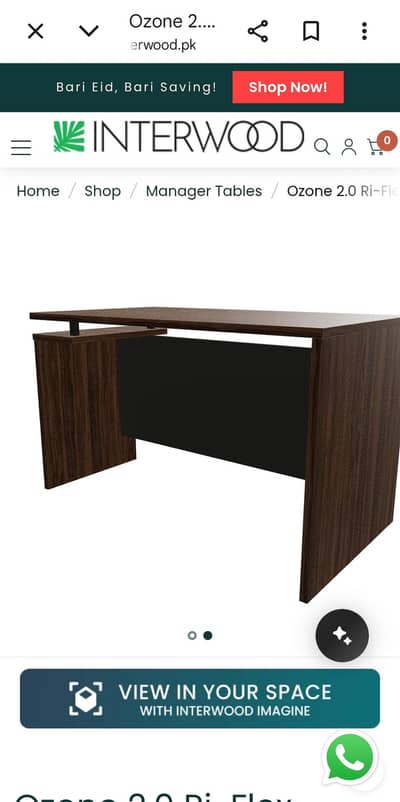 Office Table Interwood - workstation table