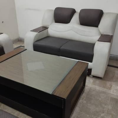 sofa set with center table
