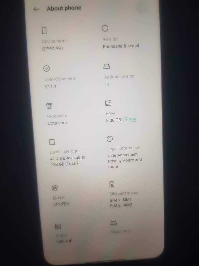 OPPO A91 2