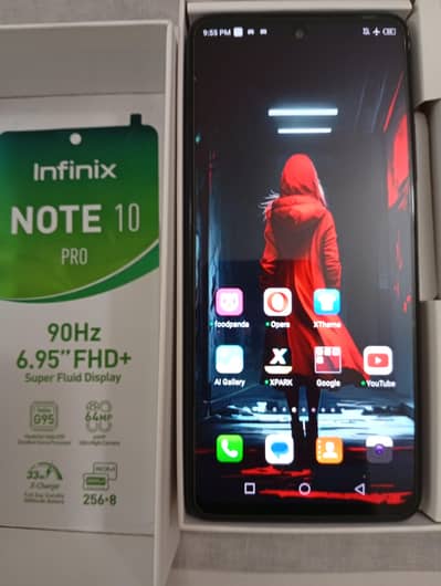 Infinix Note 10 Pro in very new condition