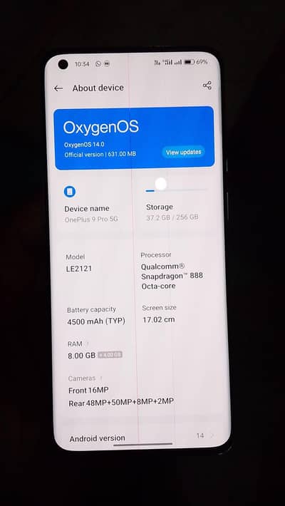 One Plus 9 Pro