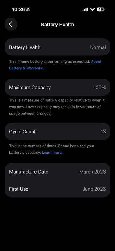 Apple iPhone 17 (Black Colour) PTA