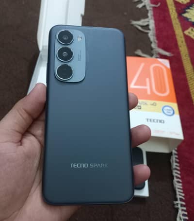 Tecno Spark 40 Pro Plus 8+8/256gb With Complete Box