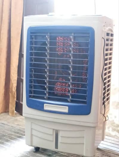 Room Air Cooler White Blue - Good Condition - Working 100%