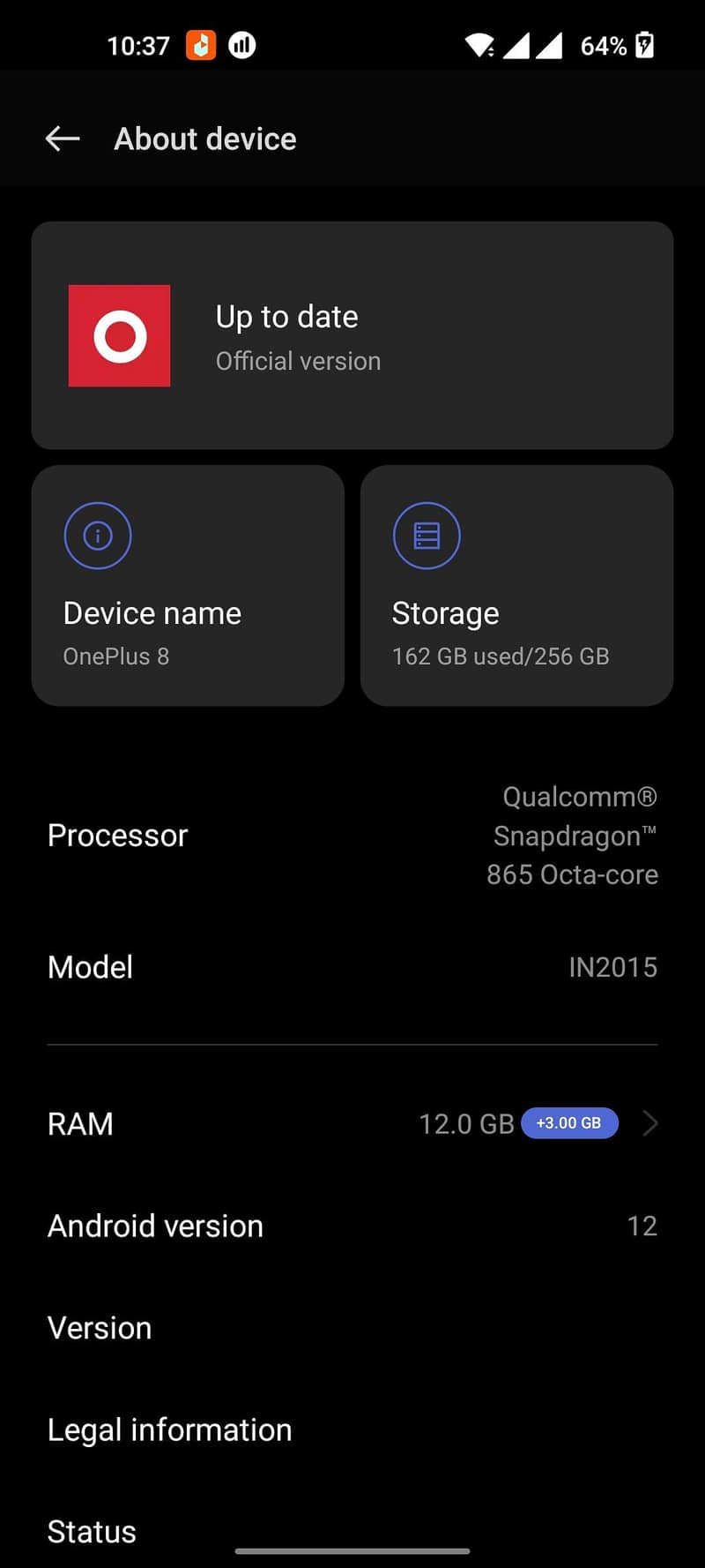 One Plus 8 0