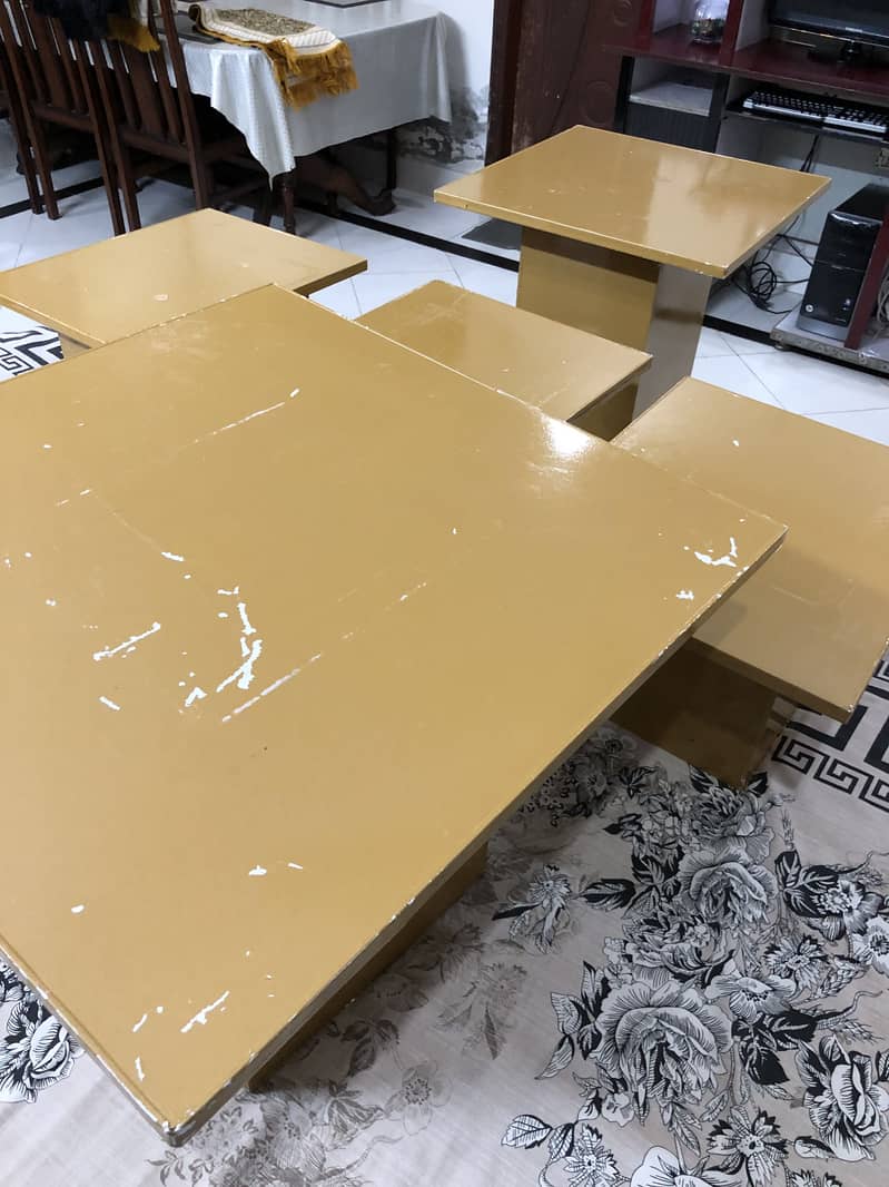 Multi use tables 4