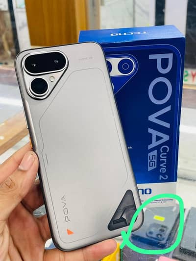 Tecno Pova curva 2 5g 8/256 gb 03238136155 my WhatsApp number