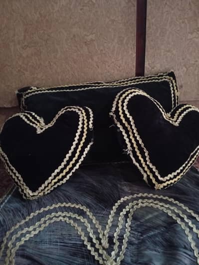 Handmade Single Bed Set with Heart