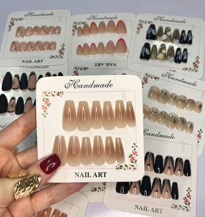 24 pcs acrelic nails box