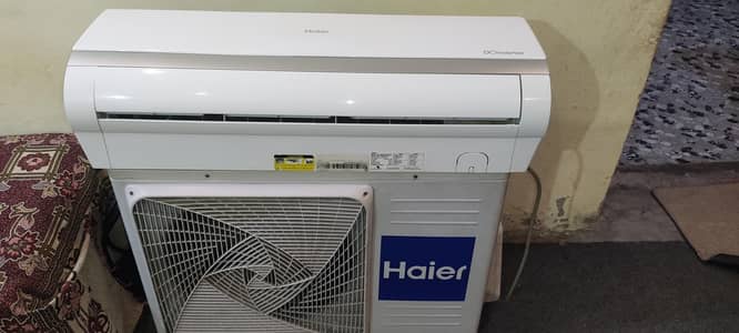 HAIER DC INVERTER HEAT & COOL NEAT & CLEAN 1.6 YER USD JUST KIT PRBLEM