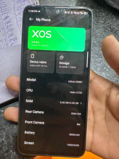 INFInix Hot 50 pro
