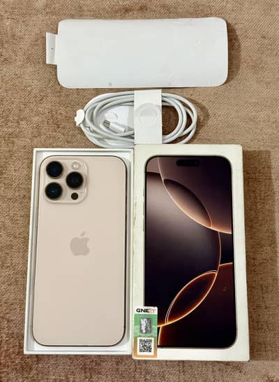 iPhone 16 Pro Max 256gb Complete Box PTA Approved