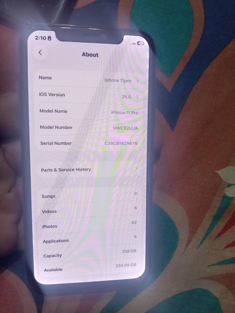 Apple iPhone 11 Pro 4
