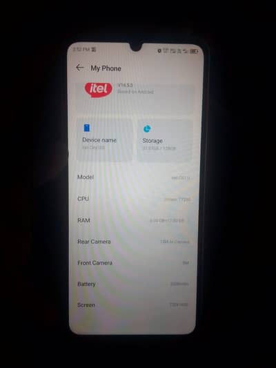itel brand only 2 months use