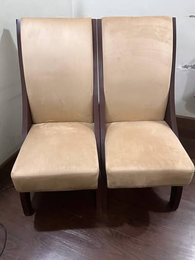 coffee chairs set 10/10 condition