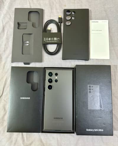 Samsung S24 Ultra 256gb Complete Box