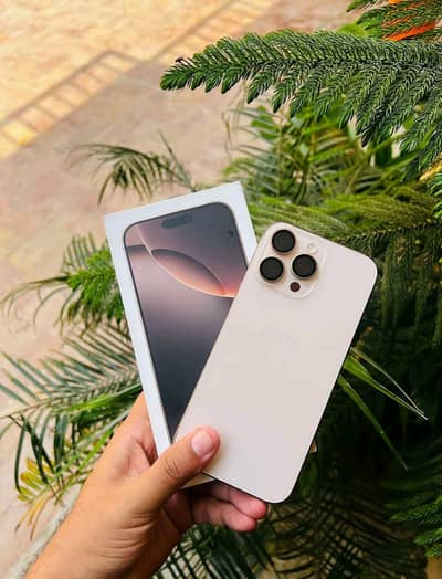 Apple iPhone 16 Pro Max 100 health with complete
