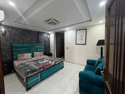 Spacious Ultra Luxury 1 Bed Fully Furnished BHK Apartment For Rent In Sector E Bahria Town