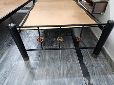 iron steel bed