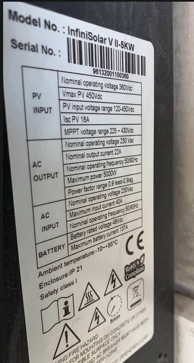 DELUX Infinisolar 5KW