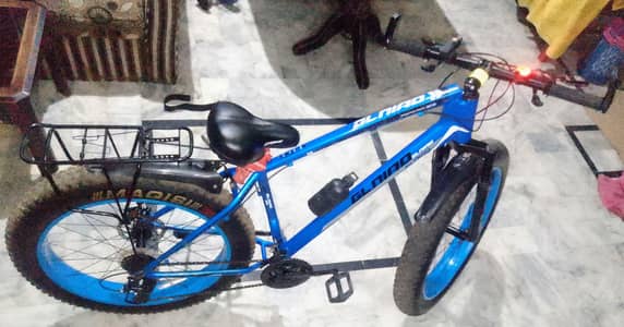 Fat tyre MTB  26" alumunium frame
