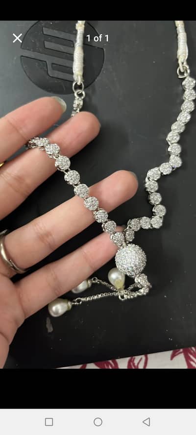 Silver zarcoon Set
