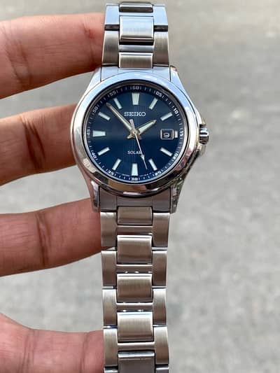 Seiko solar watch