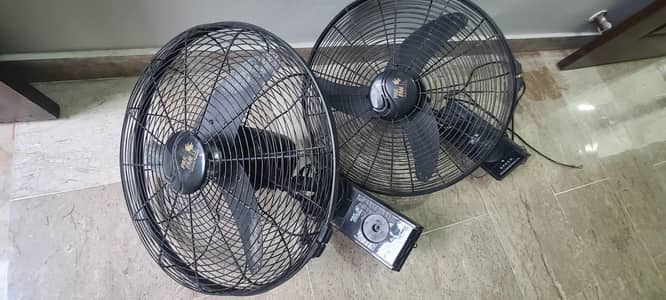 Pak Fan Wall Bracket Fan (3 Fans)