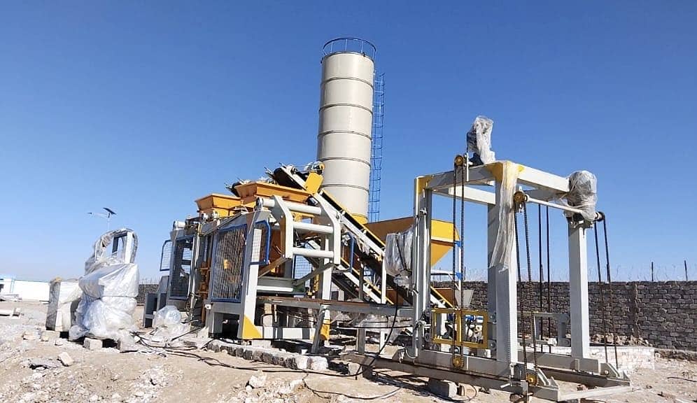 Fully Automatic Paver Block, Tuff Tile, Concrete Block Making Machine 0