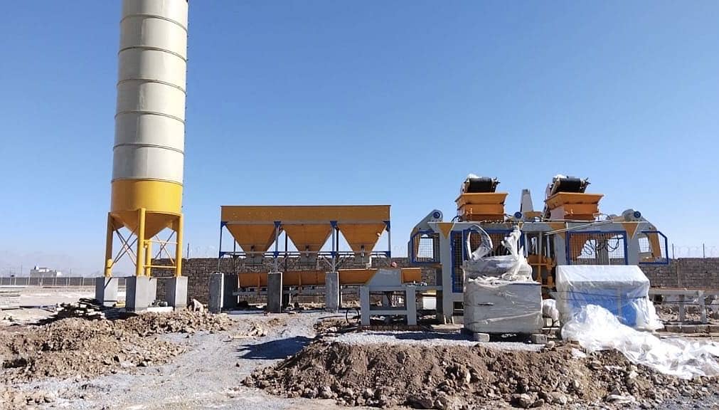 Fully Automatic Paver Block, Tuff Tile, Concrete Block Making Machine 3
