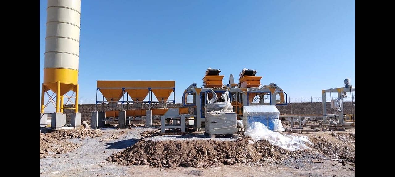 Fully Automatic Paver Block, Tuff Tile, Concrete Block Making Machine 5